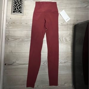 Lululemon Align HR Pant 28” Chia Size 2 NWT